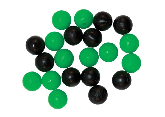 TRONIXPRO - Round Beads Black/Green