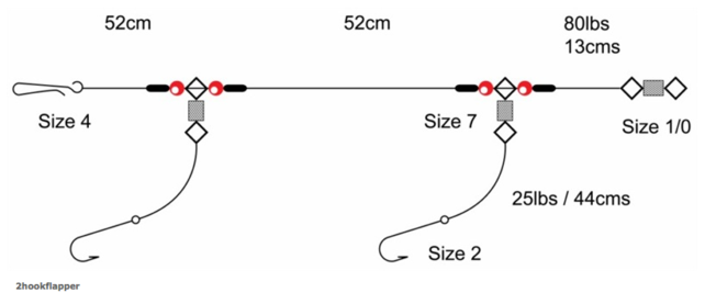 TRONIXPRO - 2 Hook Flapper