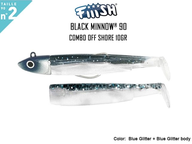 FIIISH - Black Minnow 90 N°2  10gr