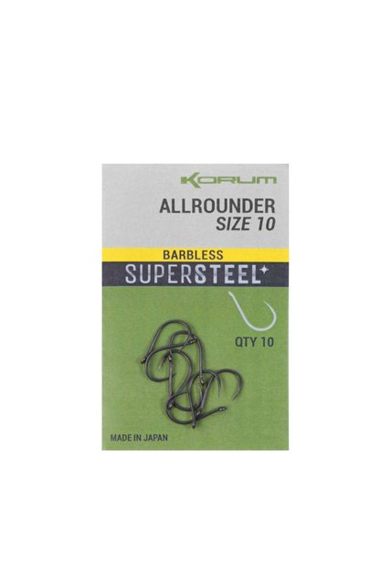 KORUM - Allrounder Supersteel* Barbless