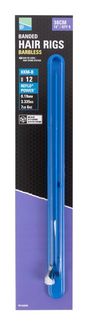 PRESTON - KKM-B Hair Rigs Baitband / Rapid Stop