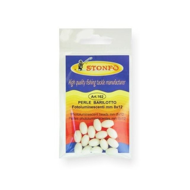 STONFO - Fluorescerende Parels  Ovaal