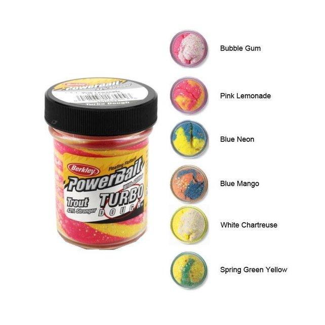 Berkley - PowerBait  Glitter Turbo Dough Laatse Stuks Berkley - PowerBait  Glitter Turbo Dough Laatse Stuks
