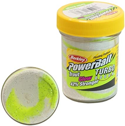 Berkley Powerbait Turbo Dough Impasto Esca per Pesci, con Glitter, Uomo, Limonata Rosa., Pacco Doppio, 50 g