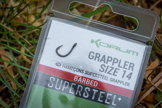 KORUM - Grappler Barbed Supersteel