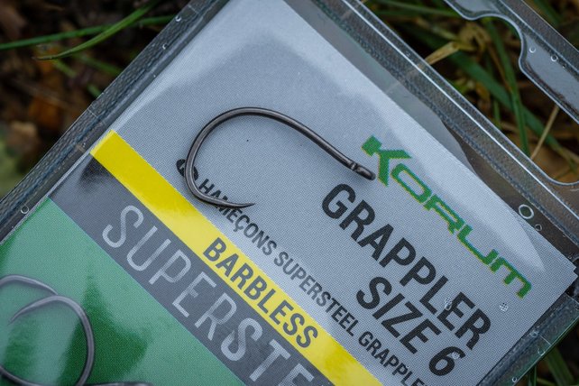 KORUM - Grappler Barbless Supersteel