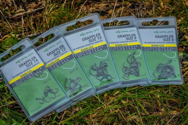 KORUM - Grappler Barbless Supersteel