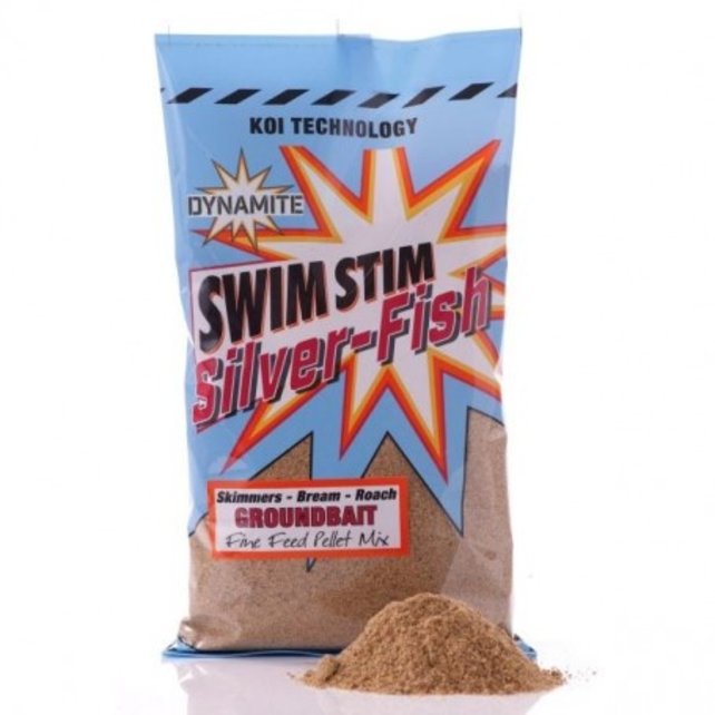 DYNAMITE BAITS - Swim Stim  Silver-Fish Groundbait 900gr DYNAMITE BAITS - Swim Stim  Silver-Fish Groundbait 900gr