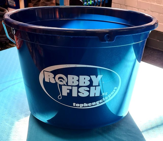ROBBY FISH - Emmer 18l Metallic Blauw ROBBY FISH - Emmer 18l Metallic Blauw