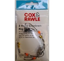 COX&RAWLE - 3 Hook ClipDown Rig