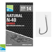PRESTON - Natural N-40 Barbed PRESTON - Natural N-40 Barbed