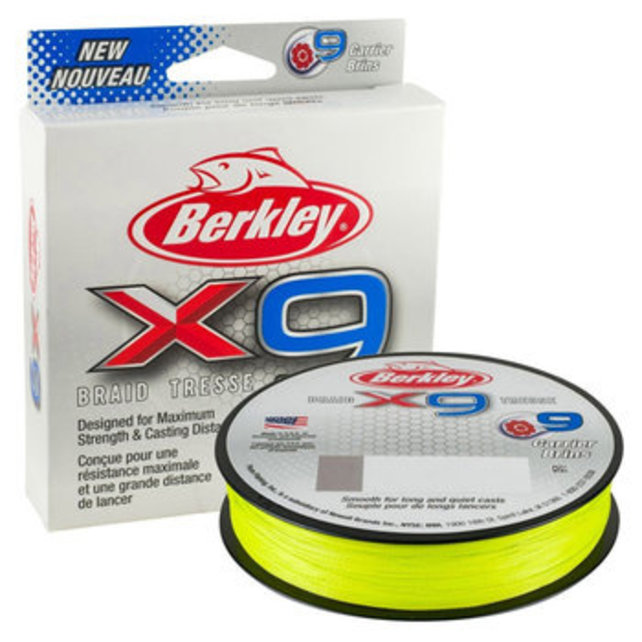 BERKLEY - X9 Braid Flame Green 300m BERKLEY - X9 Braid Flame Green 300m