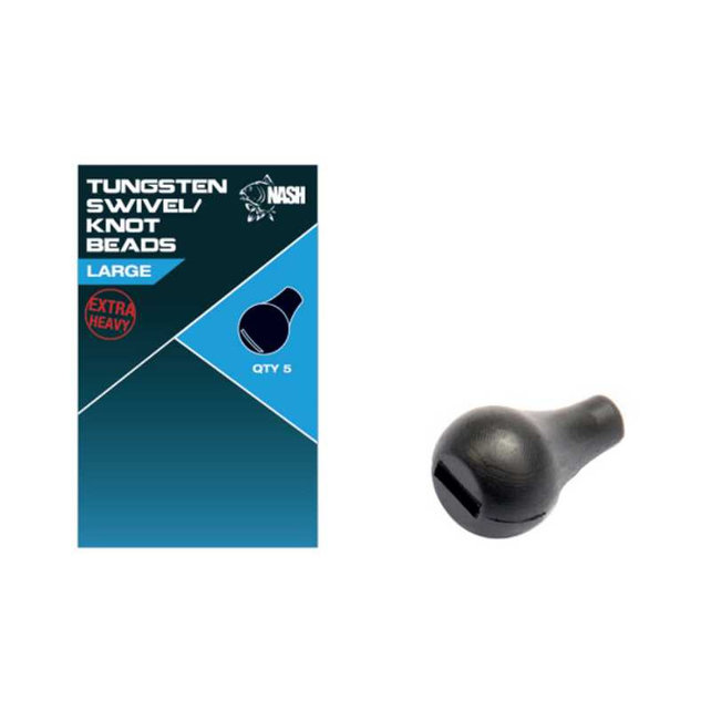 NASH - Tungsten Swivel Knot Beads NASH - Tungsten Swivel Knot Beads