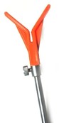 ELITE - Bankstick RVS + Oranje Steun 50 - 80cm ELITE - Bankstick RVS + Oranje Steun 50 - 80cm