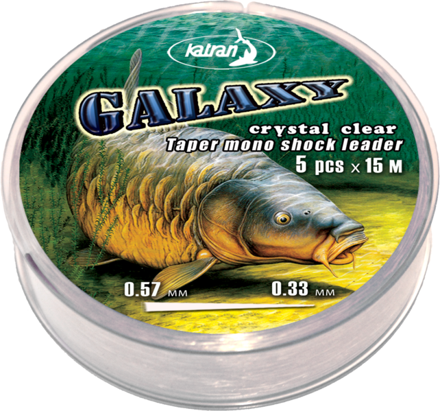 KATRAN - Crystal Clear Taper Mono Shock Leader KATRAN - Crystal Clear Taper Mono Shock Leader