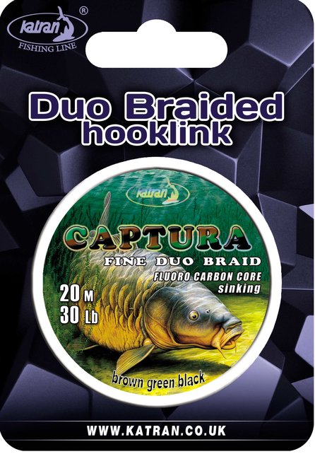 KATRAN - Captura Fine Duo Braided Hooklink 30lb
