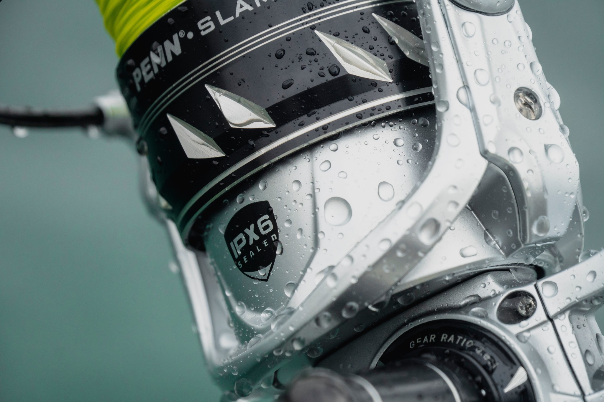 Moulinet Penn Slammer IV – étanche IPX6, Engrenage CNC Laiton – Pour Pêche En Mer Et Eau Salée