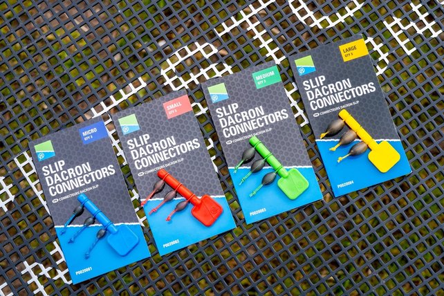 PRESTON -  Slip Dacron Connector PRESTON -  Slip Dacron Connector