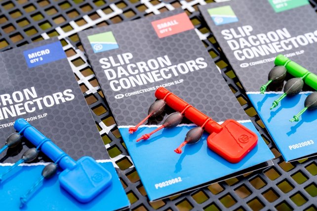 PRESTON -  Slip Dacron Connector PRESTON -  Slip Dacron Connector