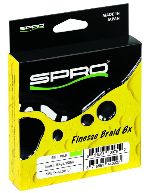 SPRO - Finesse Braid 8X Lime Green SPRO - Finesse Braid 8X Lime Green