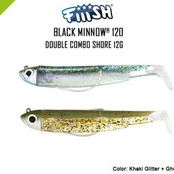 FIIISH - Double Combo Black Minnow 120 N°3 12gr FIIISH - Double Combo Black Minnow 120 N°3 12gr