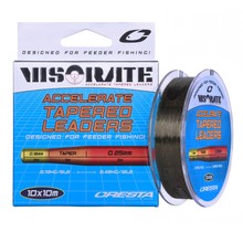 CRESTA - Visorate Accelerate Tapered Leaders  0,18mm - 0,25mm