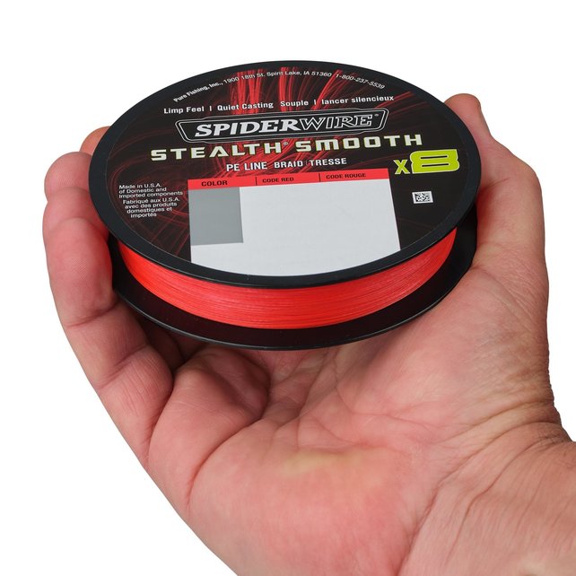 SPIDERWIRE -  Stealth® Smooth8 Code Red SPIDERWIRE -  Stealth® Smooth8 Code Red