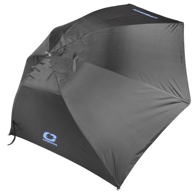 CRESTA - Flat Side Feeder Umbrella Black