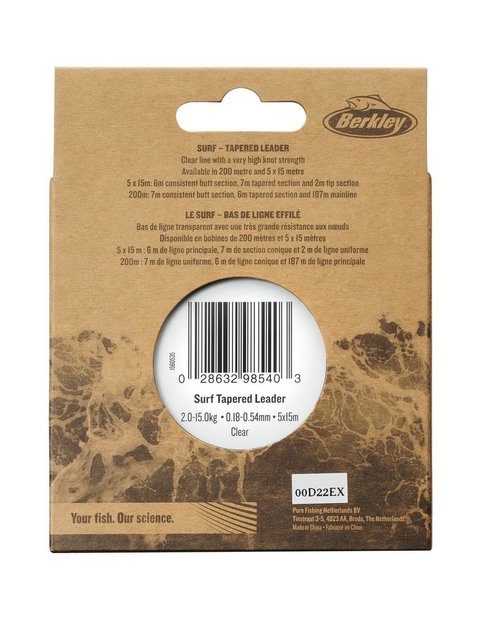 BERKLEY - Nautil Surf Monofilament Tapared