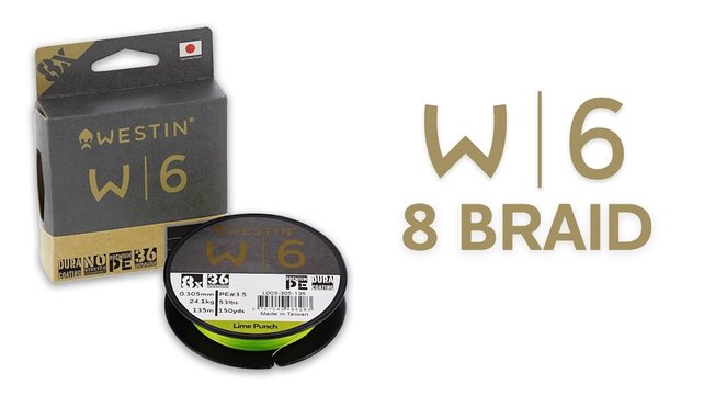 WESTIN - W6 8Braid Lime Punch WESTIN - W6 8Braid Lime Punch