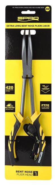 SPRO - Extra Long Bent Nose Pliers 28cm