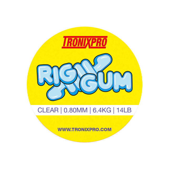 TRONIXPRO - Rig Gum Clear 0,80mm TRONIXPRO - Rig Gum Clear 0,80mm