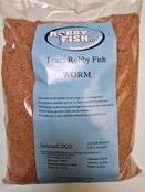 ROBBY FISH HUISVOEDER - Worm  2kg ROBBY FISH HUISVOEDER - Worm  2kg