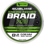 NYTRO - Sublime X8 Sinking Feeder Braid