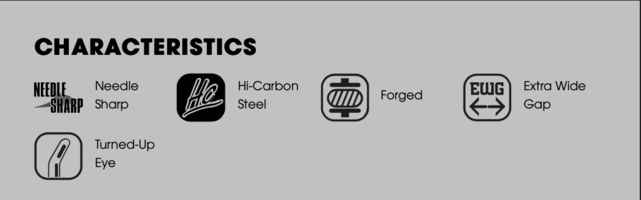 VMC - 7264 Big Game / Jigging Hook