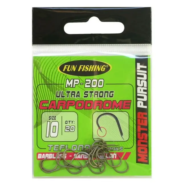 FUN FISHING - MP-200 Ultra Strong Carpodrome Barbless FUN FISHING - MP-200 Ultra Strong Carpodrome Barbless