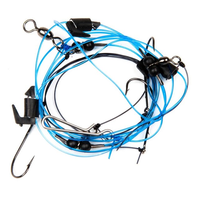MIDNIGHT MOON - Platvis Onderlijn Met Relay Clips MIDNIGHT MOON - Platvis Onderlijn Met Relay Clips