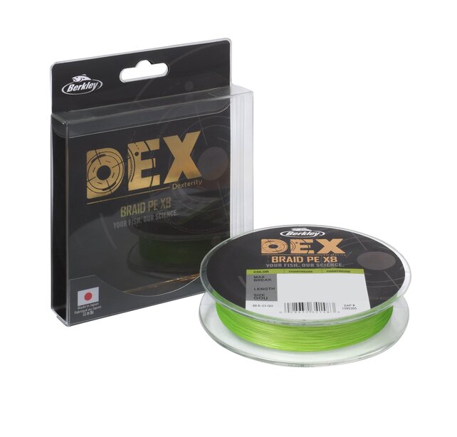 BERKLEY - DEX Braid x8 Chartreuse
