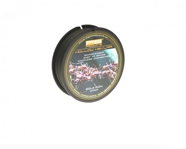 PB PRODUCTS - Hollow Kevlar 80lb Weed 50m PB PRODUCTS - Hollow Kevlar 80lb Weed 50m