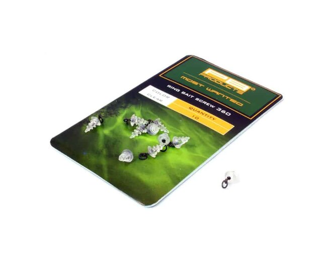 PB PRODUCTS - Ring Bait Screw 360 Clear