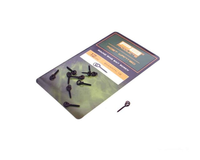PB PRODUCTS - Round Ring Bait Screw 12mm PB PRODUCTS - Round Ring Bait Screw 12mm
