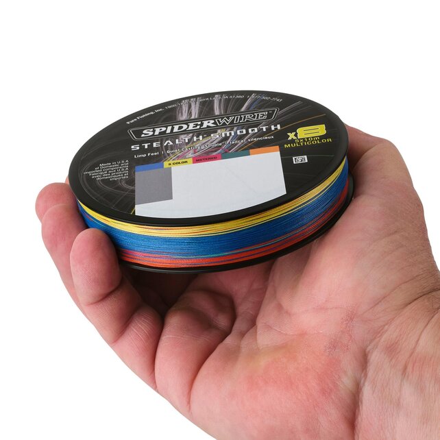 SPIDERWIRE - Stealth® Smooth8 5x10m Multi Color SPIDERWIRE - Stealth® Smooth8 5x10m Multi Color