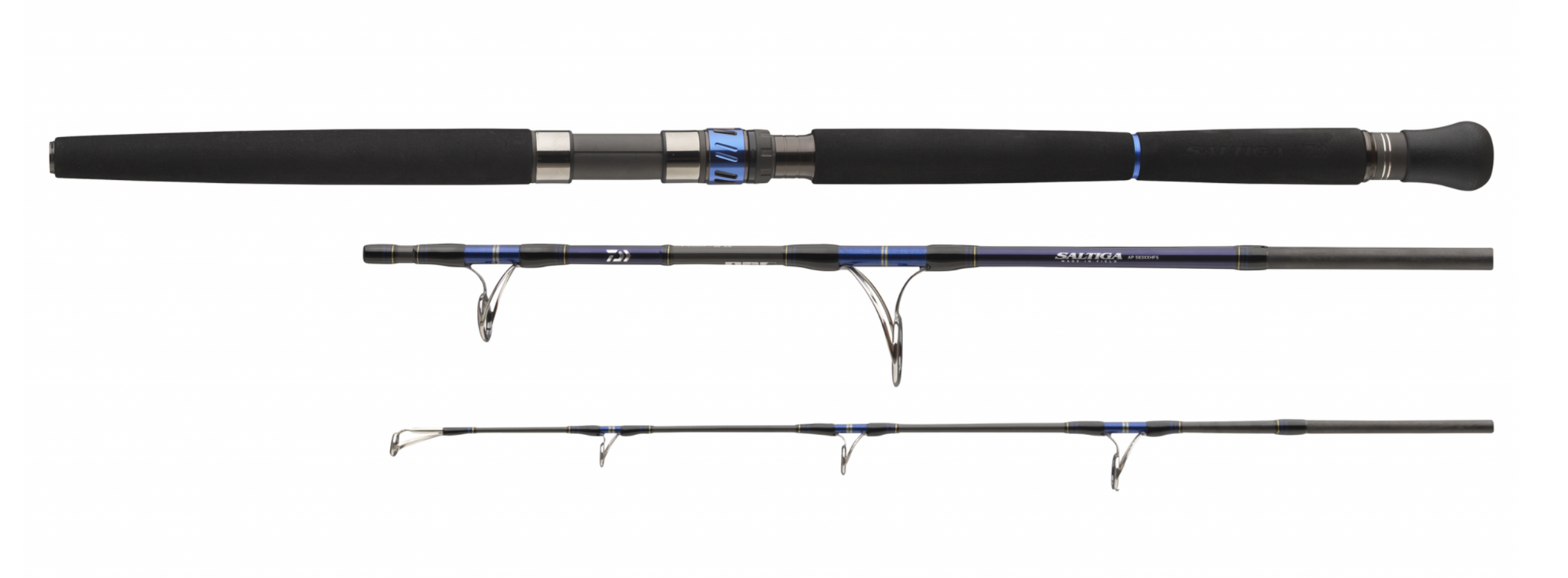 DAIWA Saltiga Ap Air Portable 2,40m 50-120g Eau Salée Canne à Spinning