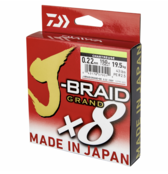 DAIWA - J-Braid Grand X8 Chartreuse DAIWA - J-Braid Grand X8 Chartreuse