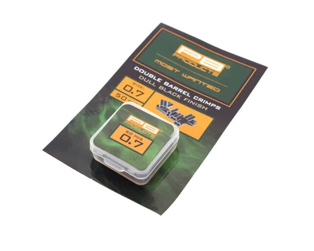PB PRODUCTS  - Double Barrel Crimps 50st PB PRODUCTS  - Double Barrel Crimps 50st