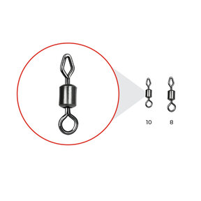 Mixed-Eye Rolling Feeder Swivels