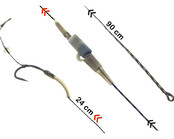 PB PRODUCTS - R2G Big Water Clip SR Leader 90/Combi Rig #2