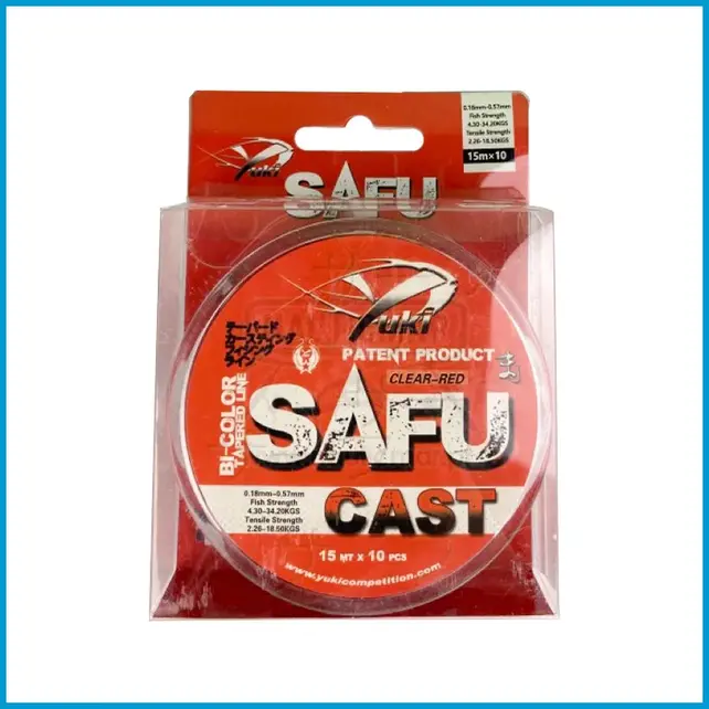YUKI - Safu Cast Clear-Red YUKI - Safu Cast Clear-Red