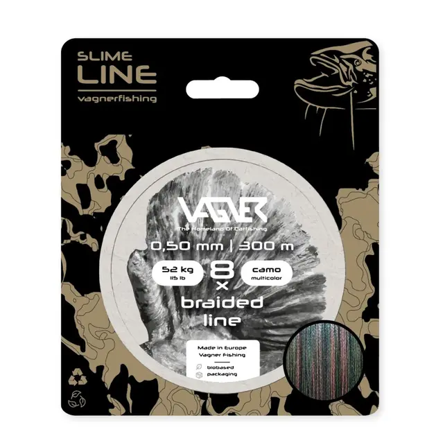 VAGNER - Braided Line Camo Multicolor 300m VAGNER - Braided Line Camo Multicolor 300m