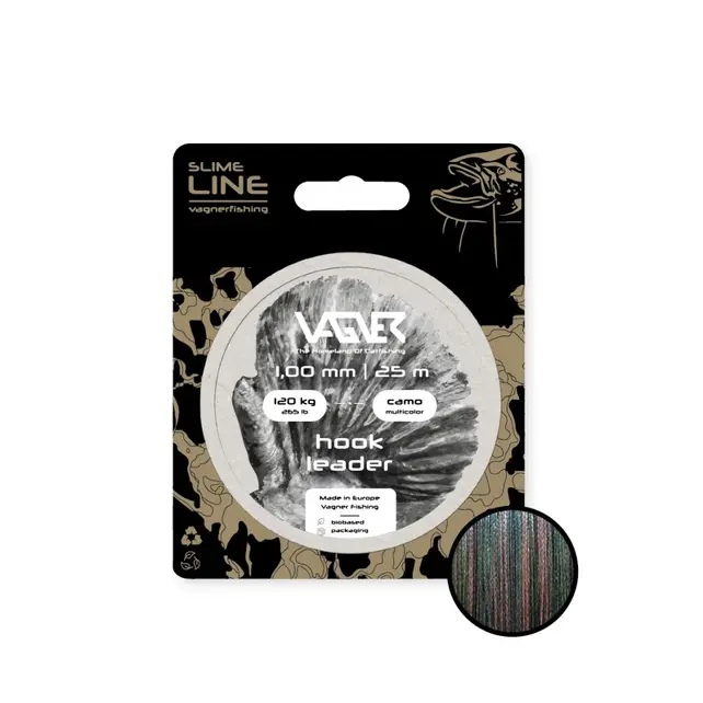 VAGNER - Hook Leader Camo Multicolor 25m VAGNER - Hook Leader Camo Multicolor 25m